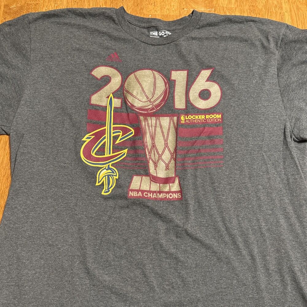 2016 Cleveland Cavaliers NBA Championship Locker Room Shirt Size 2XL